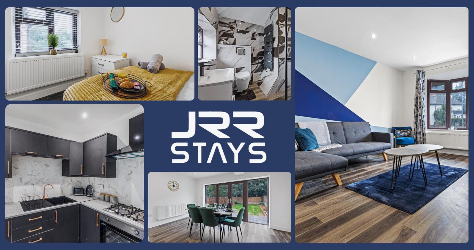 Walsall - 4 Bedroom House, Wi-Fi, Garden , Sleeps 8 - Jrr Stays Bescot Bagian luar foto
